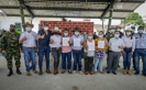 Gobernador llegó a Támara con importantes anuncios en el inicio de la Semana Campesina