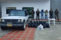 Capturadas dos personas con 200 kilos de carne de chigüiro y armas de fabricación artesanal