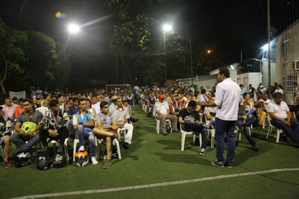 Motociclistas de Yopal confían en el liderazgo de Julio Ramos CR 101 para enfrentar muchos de sus problemas