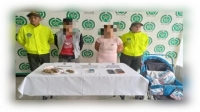 Detenida pareja que fue sorprendida cargando droga en el coche de su hijo