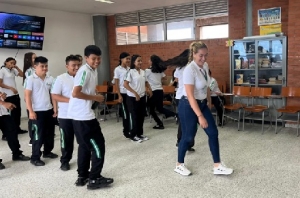 Secretaría de Educación llegó a colegio de Paz de Ariporo con la estrategia “Vivir la Vida”