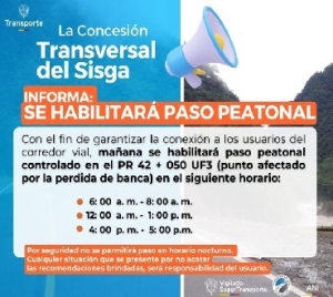 Desprendimiento de roca afecta la Transversal del Sisga