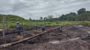 Actos vandálicos en campo Sabanero ocasionan derrame de crudo en caño Javia