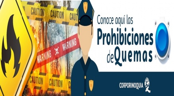 Corporinoquia prohibió las quemas controladas
