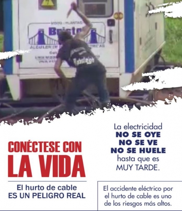 “El hurto de cable de cobre que puede ocasionar quemaduras y afectaciones en los riñones”: Frontera Energy