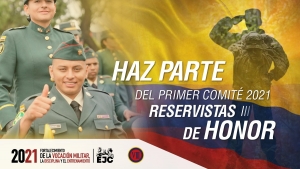 Haz parte del primer comité 2021 de Reservistas de Honor