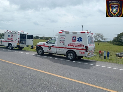 Accidente en la vía Marginal del Llano deja dos víctimas fatales y dos heridos graves en Tauramena