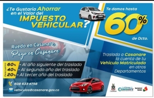 El próximo 31 de octubre vence plazo para pago del impuesto vehicular