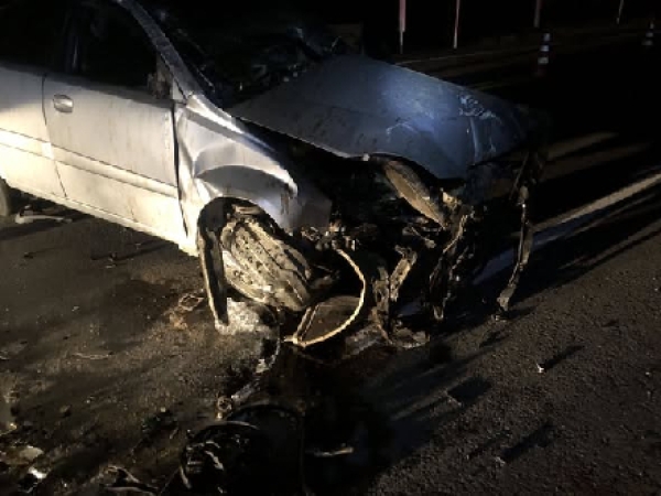 Accidente en vía Marginal del Llano deja una persona lesionada cerca de Paso Cusiana