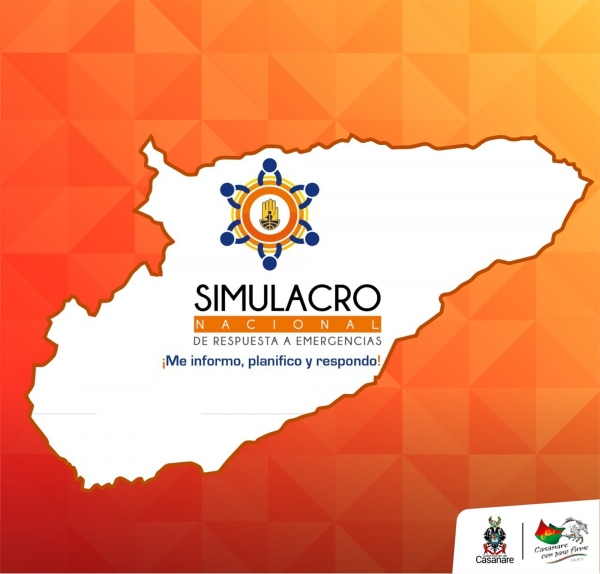 Casanare inicia preparación para Simulacro Nacional de octubre