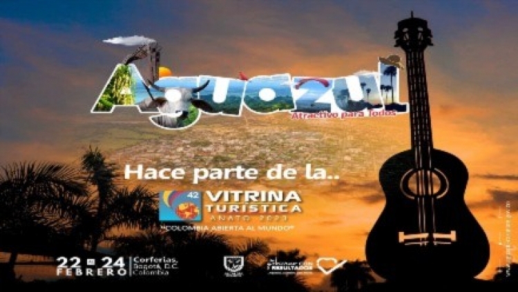 Aguazul presente en #ANATO, la vitrina turística más importante de Colombia