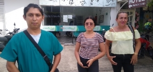 Empleados de Domisalud reclamaron a la IPS el pago de sus sueldos que presenta una mora de 4 meses