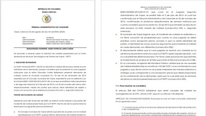 Quedó expedito el camino para la sentencia en el caso Setty