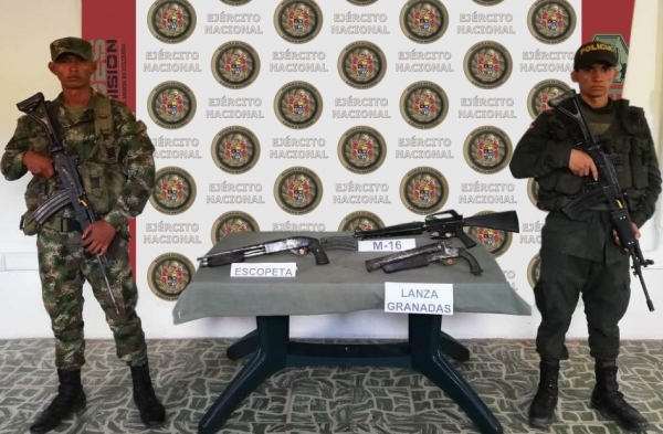 Hallan depósito ilegal del ELN en Támara