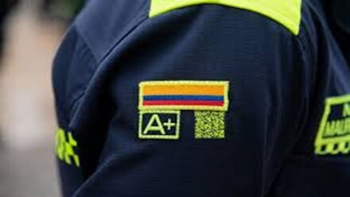 Patrullero que sufrió accidente de tránsito no tuvo lesiones graves