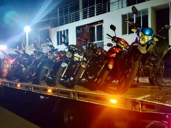 Ochenta comparendos y 72 motocicletas inmovilizadas durante Semana Santa en Yopal