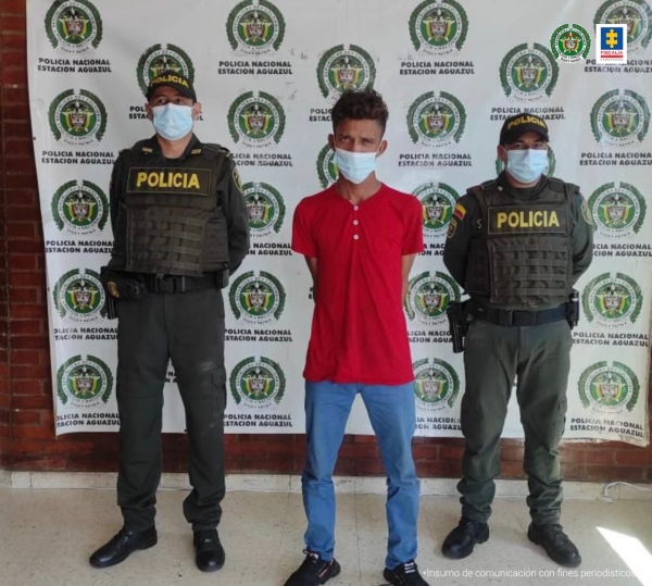 A la cárcel extranjero por hurto en Aguazul