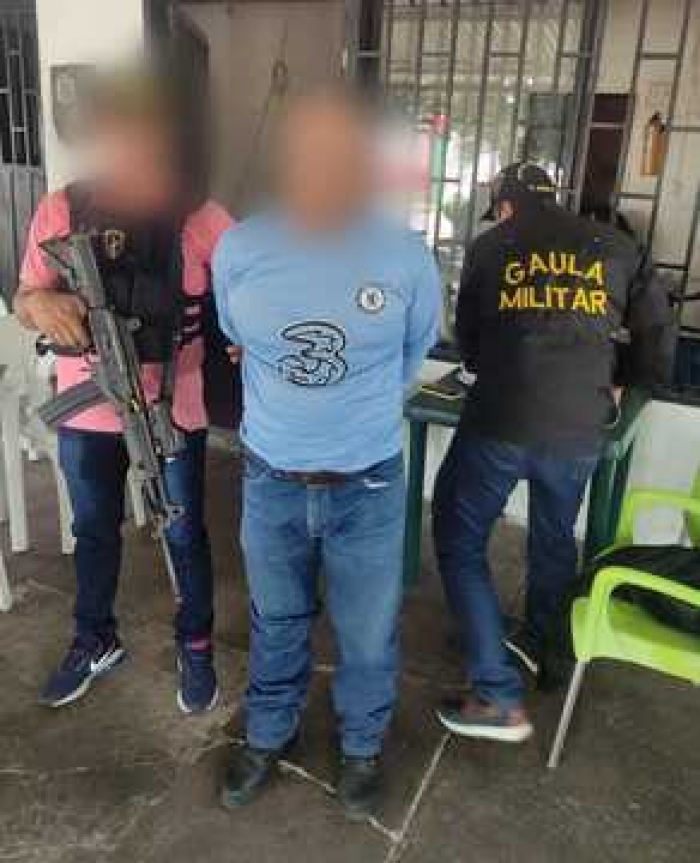 Capturado en flagrancia sujeto señalado de extorsión