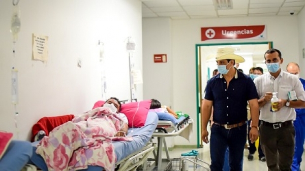 Frente a casos de IRA y dengue en Casanare, el gobernador visitó HORO ESE