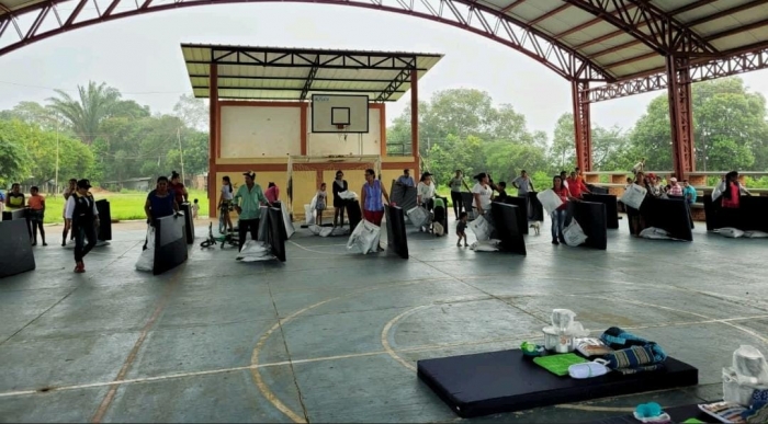 Llegaron las ayudas humanitarias a familias afectadas por la lluvia en Tauramena