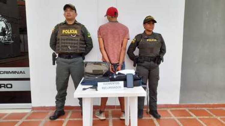 Policía capturó a un sujeto que había entrado a hurtar en una vivienda