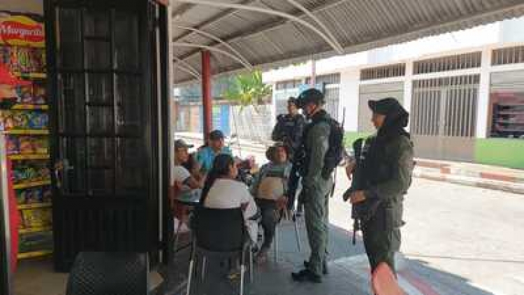 Policía adelantó labores de control en Trinidad