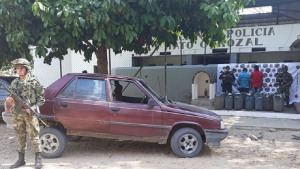 Combustible de contrabando fue incautado en Hato Corozal por Ejército