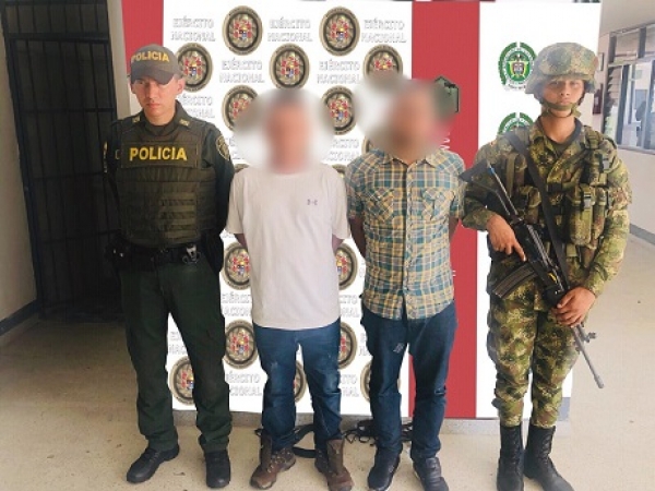 Ladrones en Tauramena fueron capturados oportunamente
