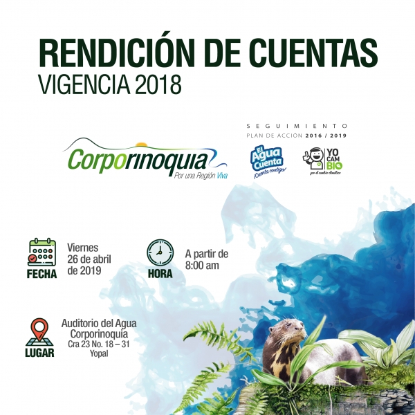 Corporinoquia rinde cuentas este viernes