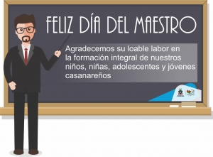 Gobernación felicita a los 2.636 docentes de Casanare en su día