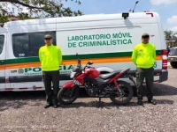 Policía de Carreteras recuperó motocicleta que había sido robada en Pore