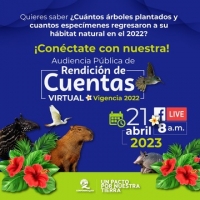 Hoy Corporinoquia hará rendición de cuentas de manera virtual