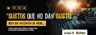 Alcaldía de Yopal lanza campaña de prevención vial por el día de Halloween