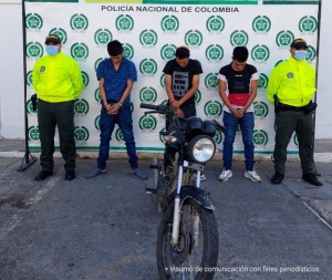 Desarticulada banda delincuencial “Los Scooters”, dedicados al hurto de motos en Casanare