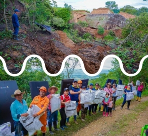 36 familias afectadas por movimiento en masa de grandes dimensiones en Aguazul recibieron ayudas humanitarias