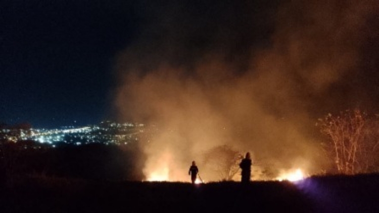 Nuevamente arde El Venado
