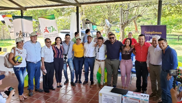 Parex entregó recursos para la salud y el bienestar de los aguazuleños