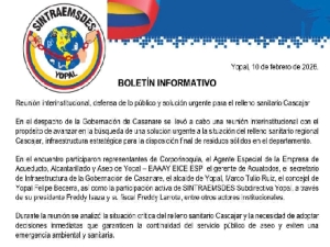 Buscan solución urgente para Cascajar: Sitraemsdes se opone a un relleno sanitario de carácter privado