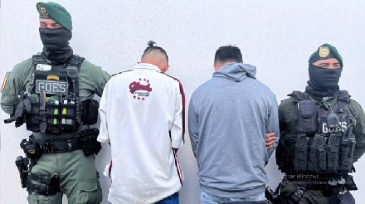 Dos jóvenes detenidos por posible tráfico de estupefacientes en Yopal