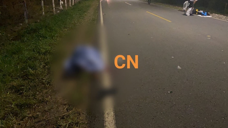 Hombre murió tras ser arrollado por un vehículo en vía Matepantano Yopal