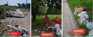 Mantener limpios los puntos críticos de basura: Un reto que Veolia superó con creces