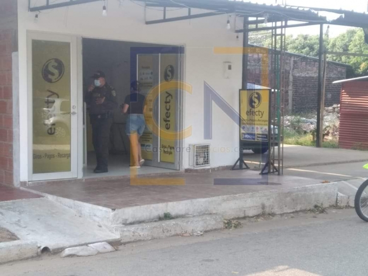 Asaltaron un punto de Efecty en el municipio de Hato Corozal