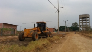 Alcaldía realiza mantenimiento en vías de Villa David en Yopal