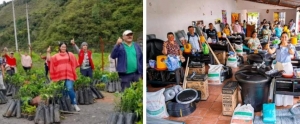 800 mujeres del área rural de Casanare están recibiendo kits y orientación en Seguridad Alimentaria y Nutricional