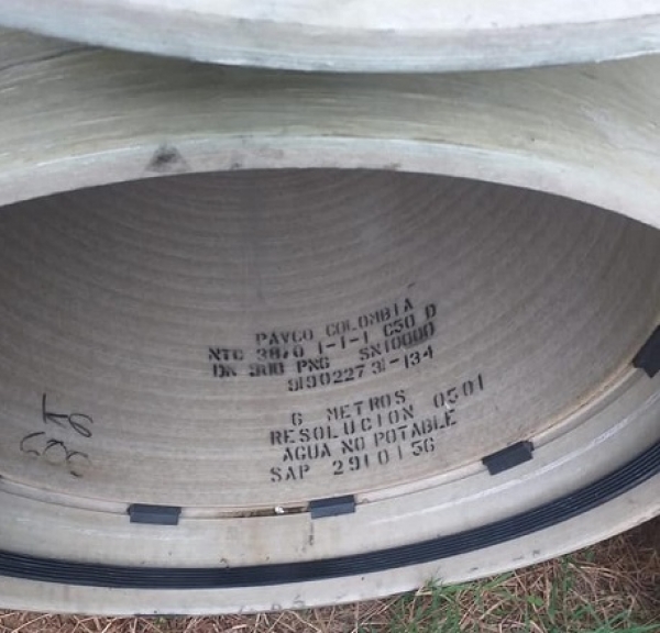 Tubos con la marca “AGUA NO POTABLE” se vienen instalando en nueva línea de conducción de acueducto para Yopal