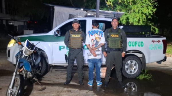 Capturan en flagrancia a hombre por hurto en barrio San Martín de Yopal