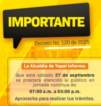 Alcaldía de Yopal abrió jornadas especiales de atención los sábados para trámites ciudadanos