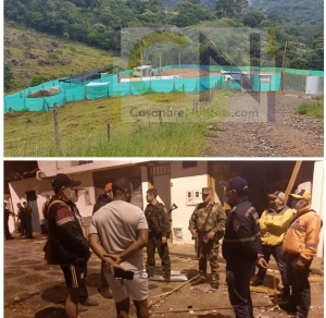 Las obras de construcción del Megacolegio de Támara no se van a suspender, pero sì se reforzará la seguridad en este municipio