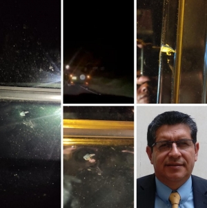 Caravana en la que iba el candidato a la Cámara Jairo Cristancho fue atacada en la vía Pore- Yopal