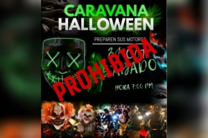 Pese a prohibición, convocan a caravana de Halloween en Yopal